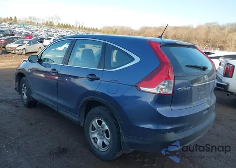 2013 Honda Cr-V Lx z USA, uszkodzony, nr VIN 2HKRM4H32DH624490